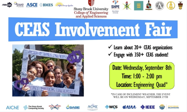 CEAS Involvement Fair Poster