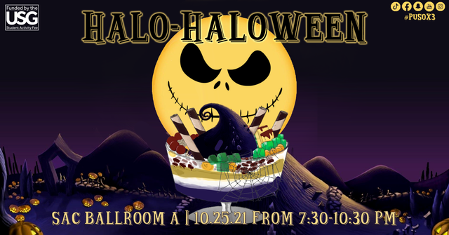 PUSO Presents: Halo-Halloween Poster