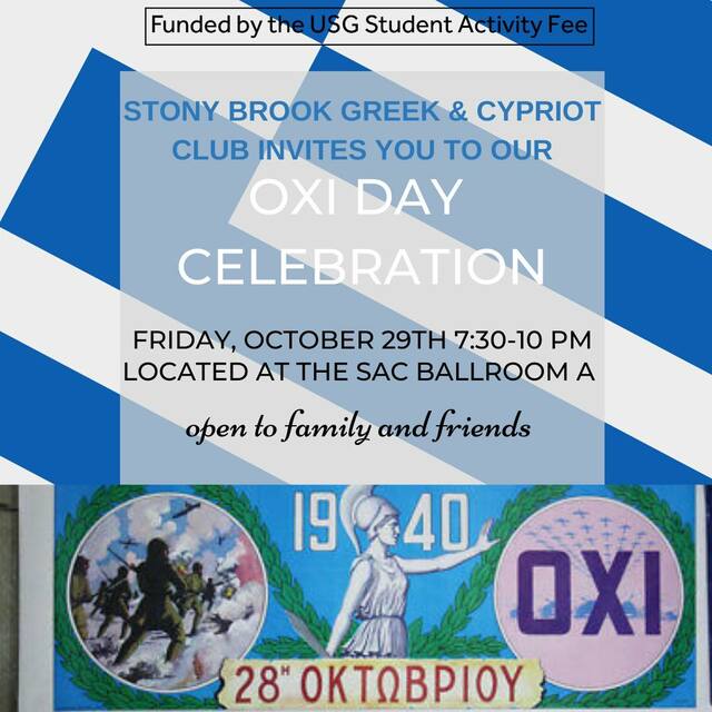 OXI Day Celebration Poster