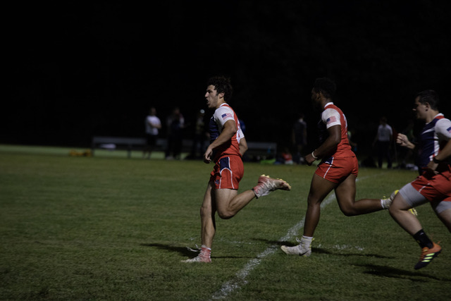 Rugby Game @ Colgate Poster