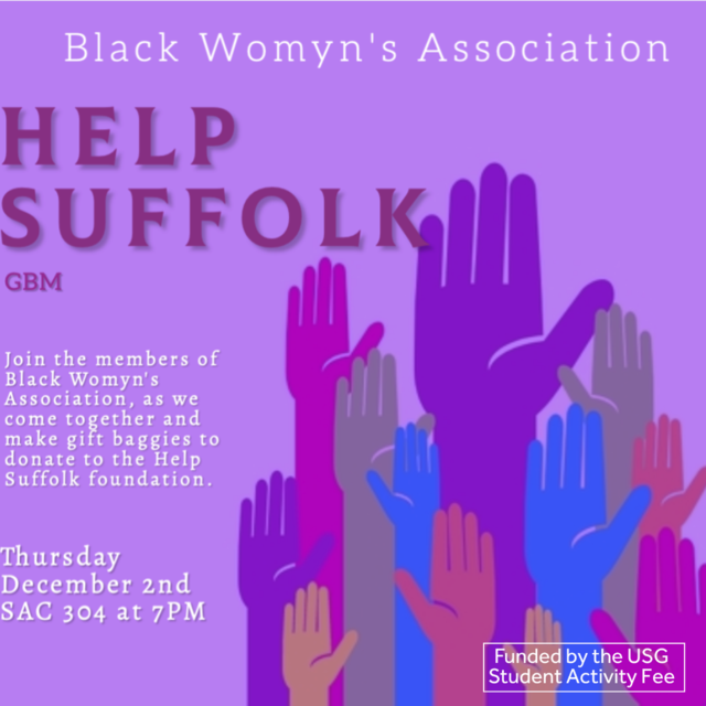 BWA Help Suffolk Birthday Baggie Donation Poster