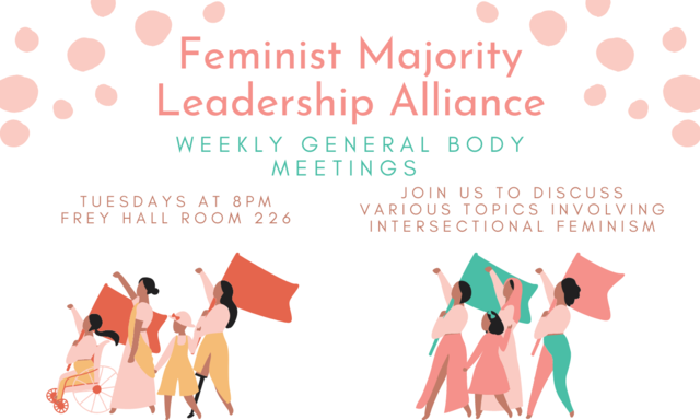 FMLA General Body Meeting Poster