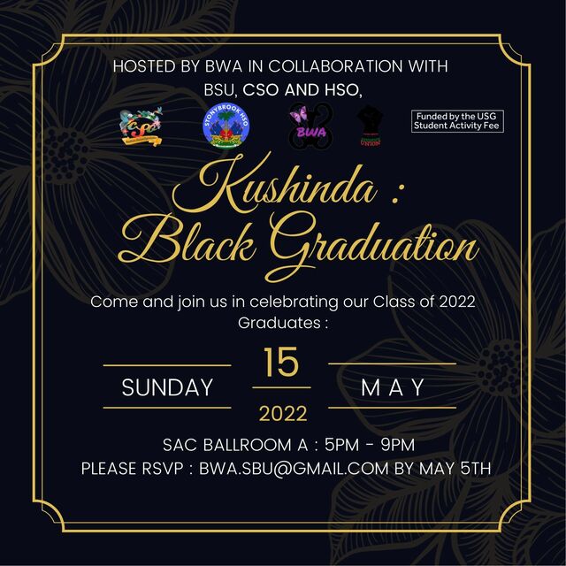 Black Graduation Poster