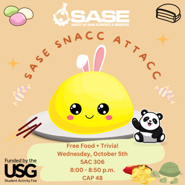 SASE Snacc Attacc Poster
