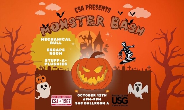 CSA's Halloween Monster Bash! Poster