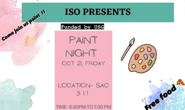 Paint Night  Poster