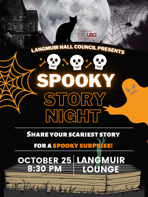 Spooky Story Night Poster