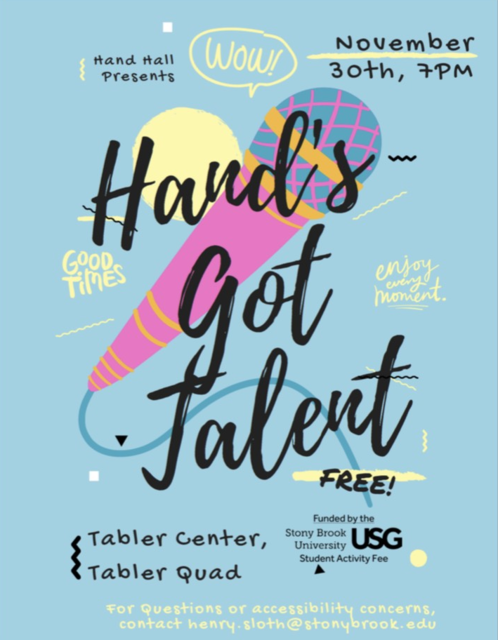 Hand's Got Talent Poster
