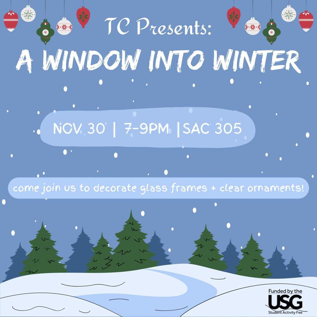 A Window Into Winter Poster