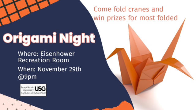 Origami Night Poster