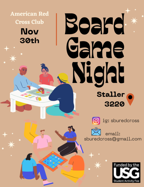 Board Game Night Poster