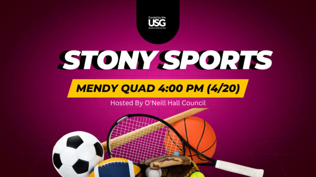 STONY SPORTS EVENT Poster