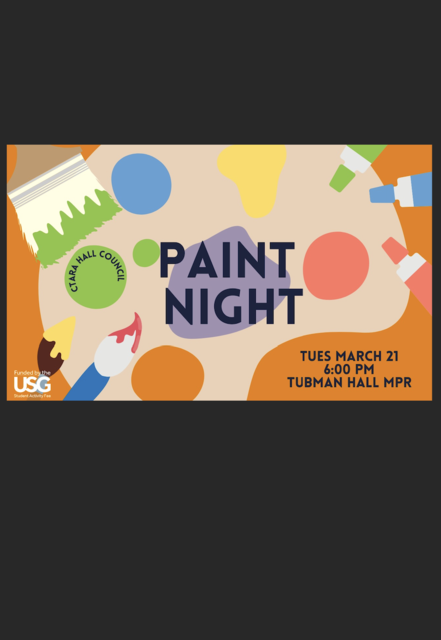Paint Night Poster