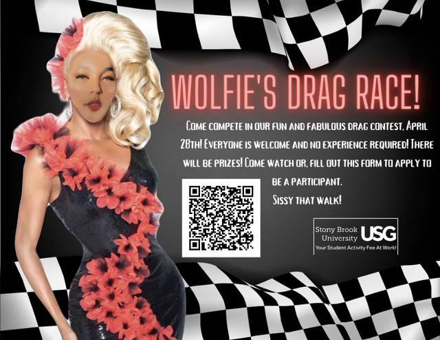 WOLFIE'S DRAG RACE Poster