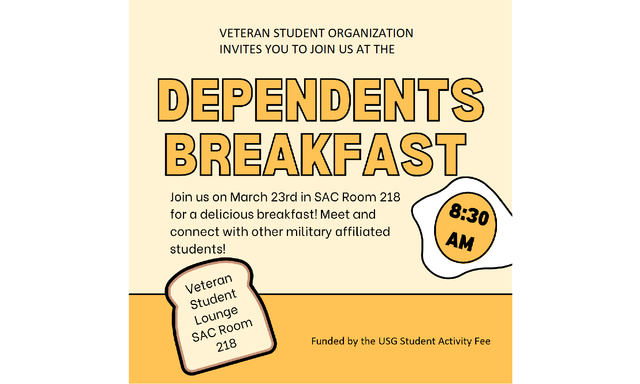 Dependents Breakfast Poster