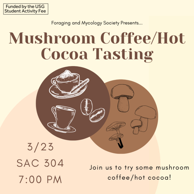 Mushroom Hot Cocoa/Coffee Poster
