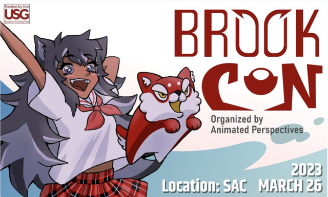 Anime Glass Painting & Movie Night (Brook-Con) Poster