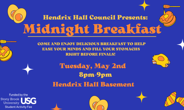 Hendrix Hall Council Midnight Breakfast Poster