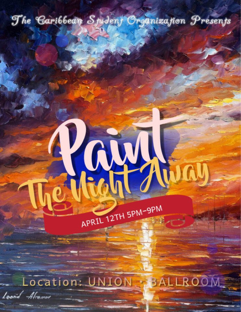 CSO's Paint the Night Away Poster