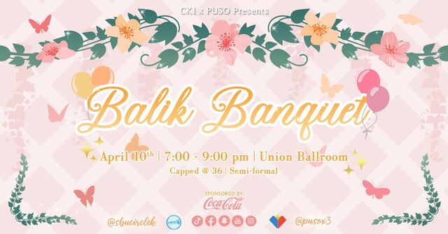 CKI x PUSO Presents: Balik Banquet Poster